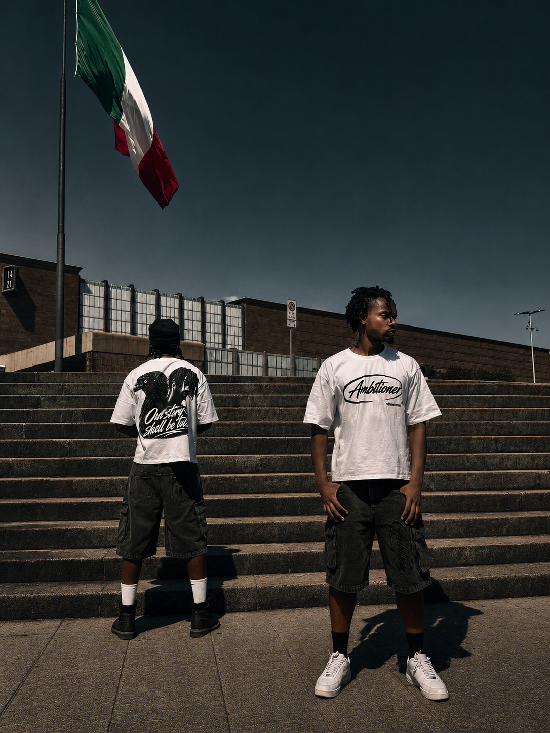 White 250 GSM Graphic T-Shirt - Boxy Fit | Kevin Nelson